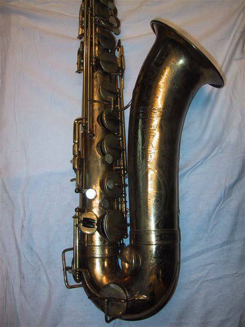 Selmer ORIGINAL Gold Plate Tenor Sax 16164B Coleman Hawkins Al Cohn Sal Nistico