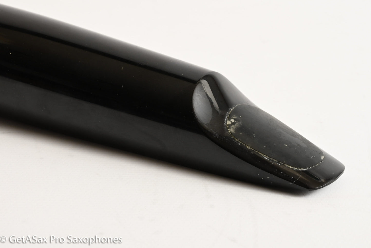 Berg Larsen 1940s Slant Hard Rubber 100 1 Offset M Orig Facing Beautiful MPC1891