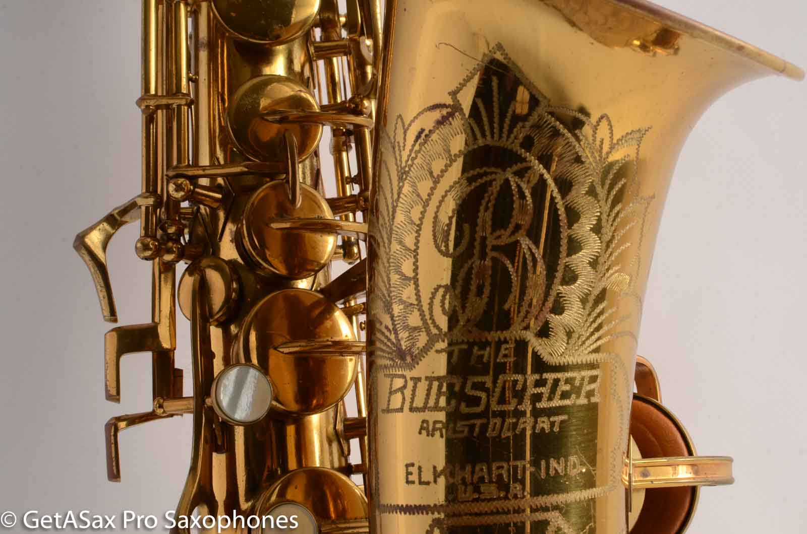 Buescher Big B Alto Saxophone Original Lacquer Good Condition