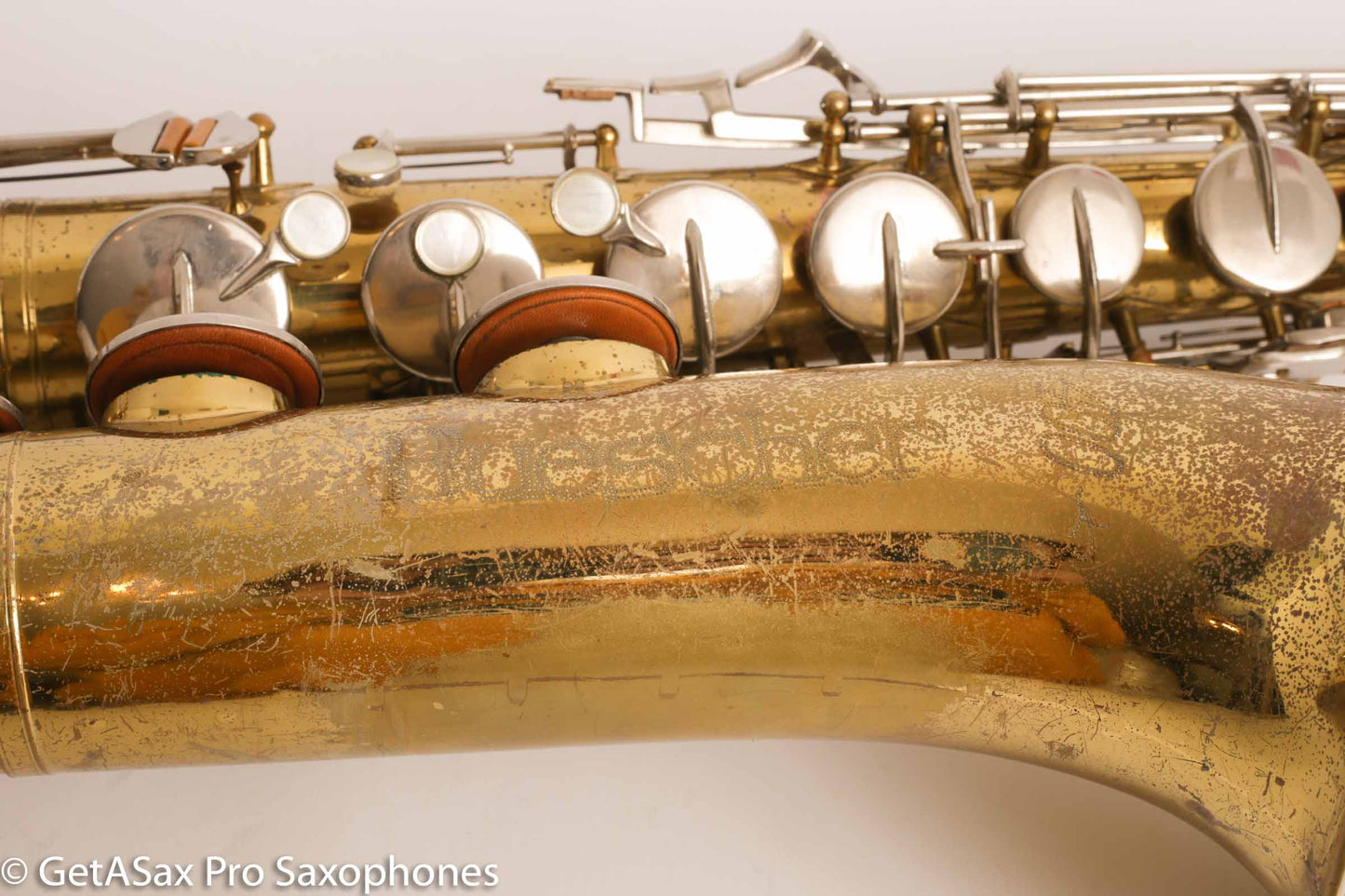 Buescher 400 Tenor Saxophone Fair Condition Low Price S-25