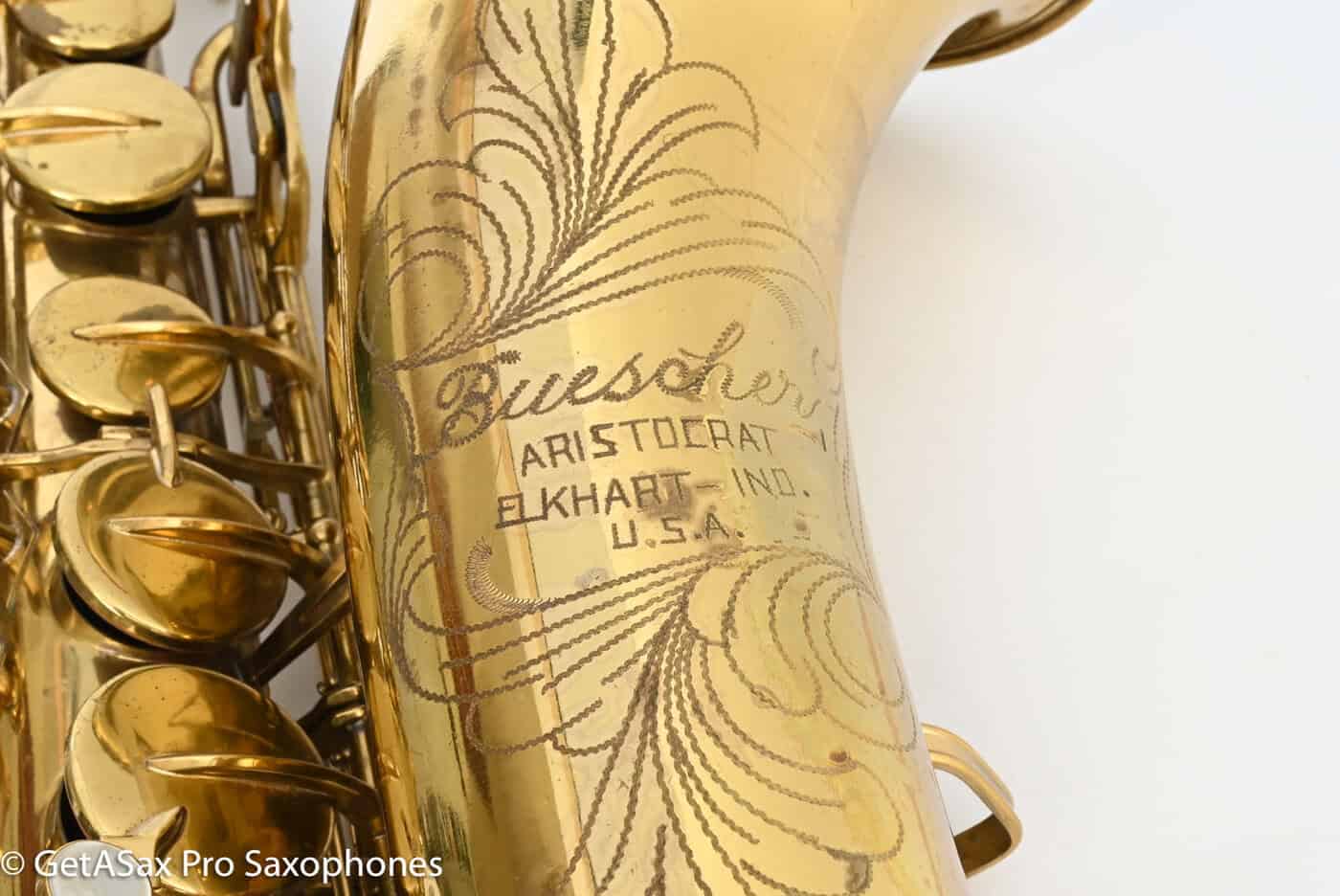 Buescher Aristocrat 156 Tenor Overhauled 344447 – GETASAX