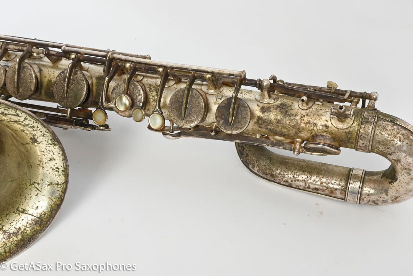 Buescher True Tone Baritone Original Silver Plate Project