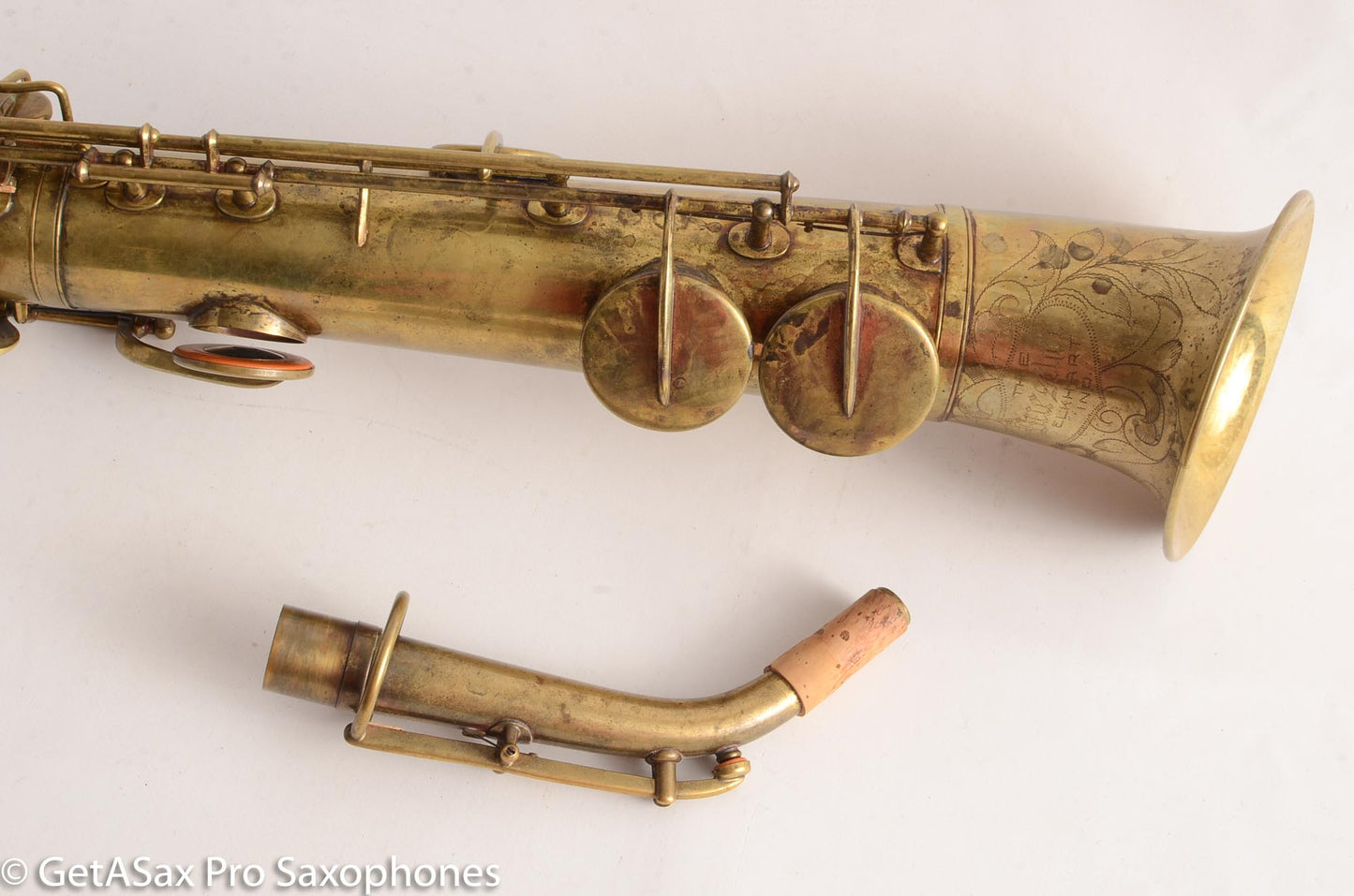 Buescher Straight Alto Super Rare Excellent Original Condition Recent Overhaul Orig Case