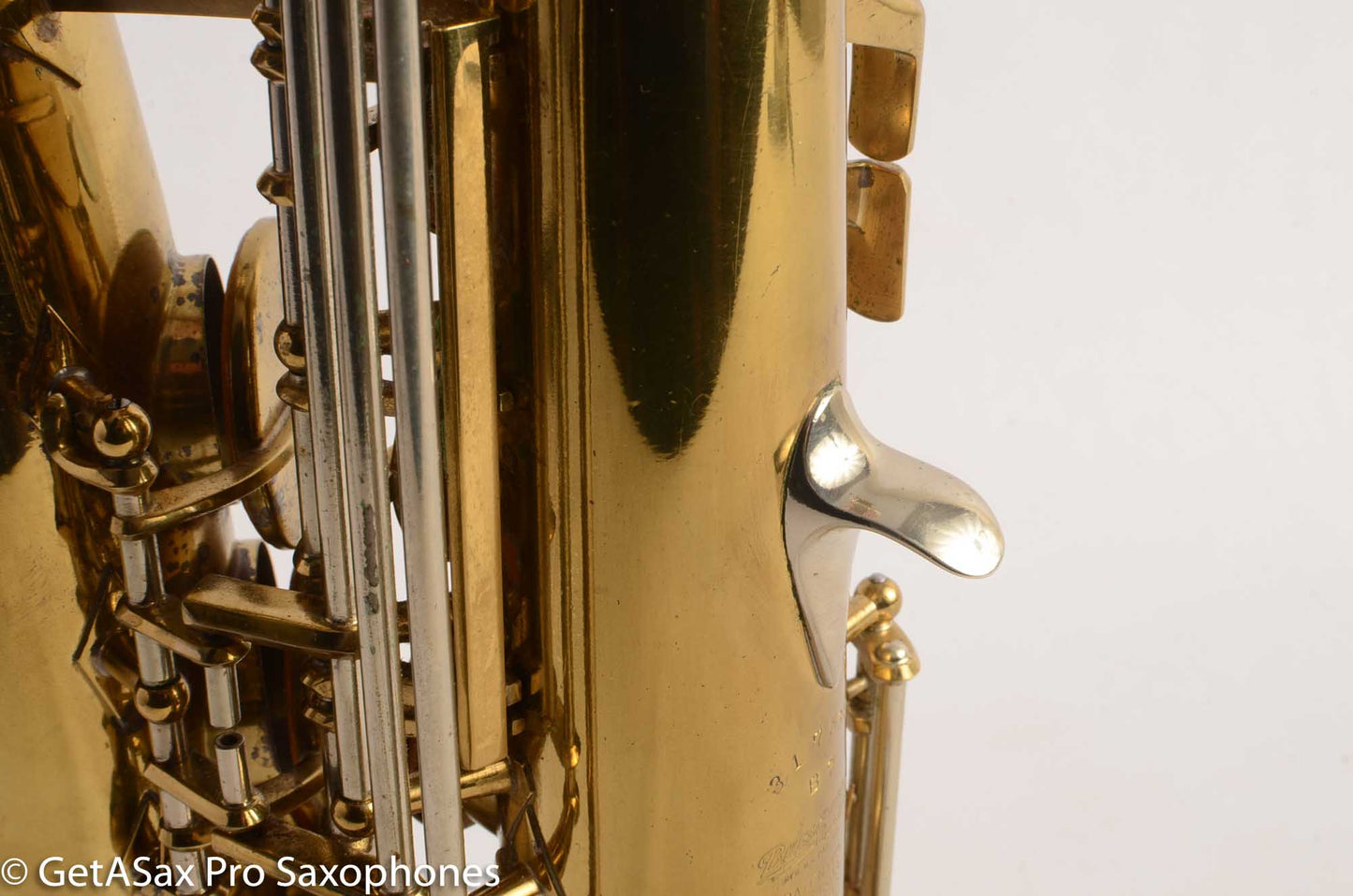 Buescher Top Hat and Cane Alto Saxophone Super 400 Excellent Condition 317532