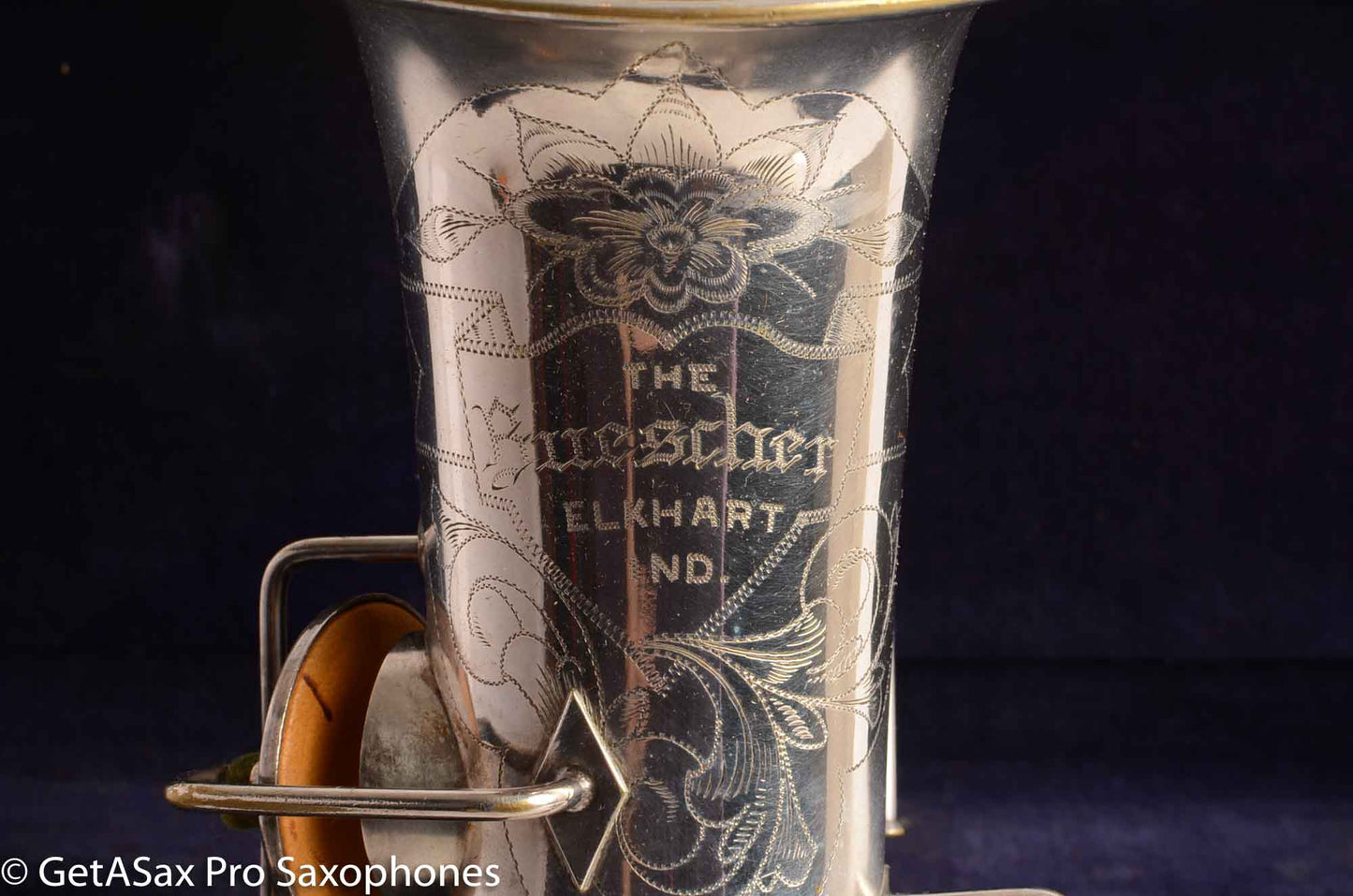 Buescher True Tone Alto Saxophone 83005 Original Silver Plate