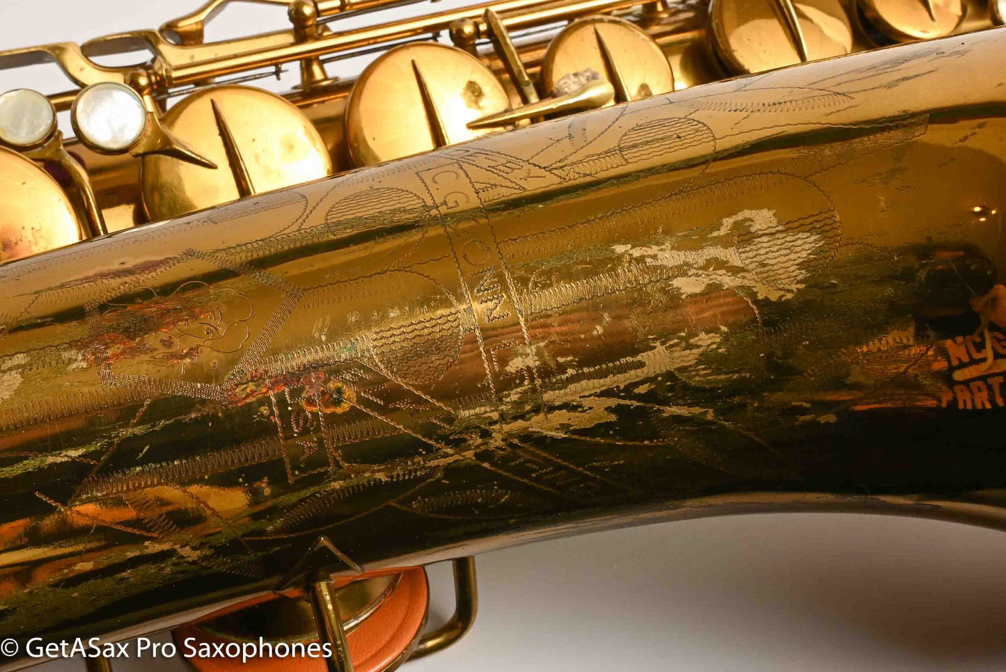 Conn 10M Tenor 1937 Relacquer Recent Overhaul Plays Great! 279276