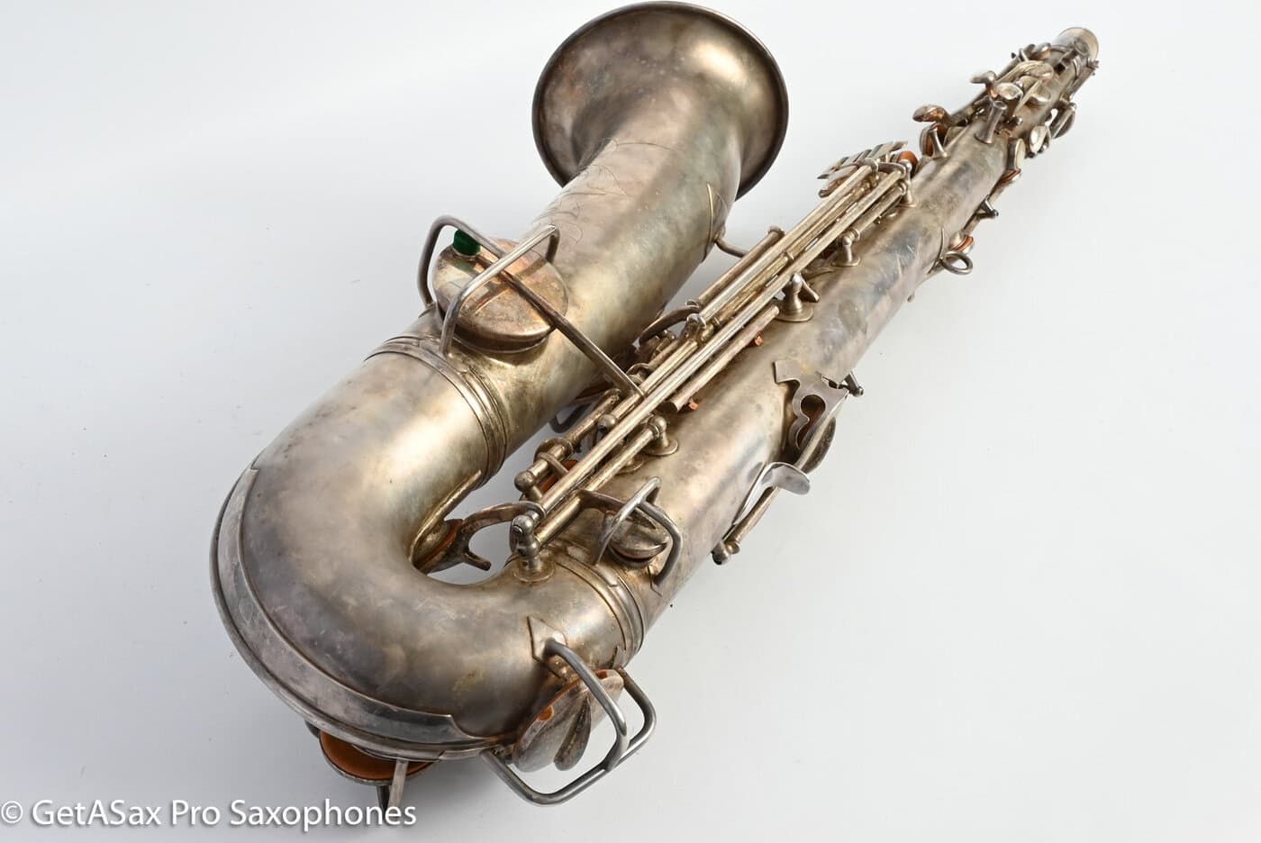 Conn New Wonder 1 C Melody Original Silver Plate Needs Overhaul 81273