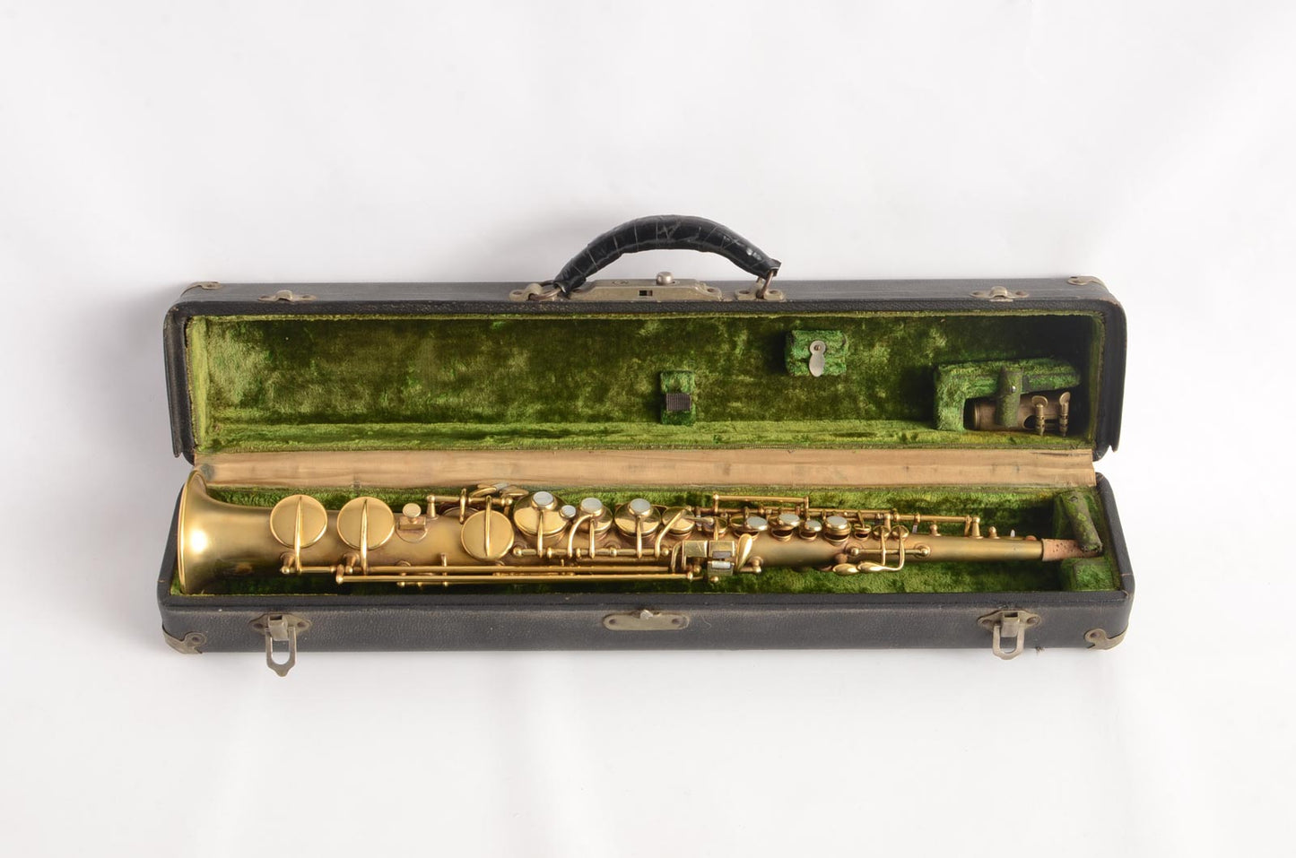 Conn C Soprano Original GOLD Plate Rare! New Wonder 1 143xxx with C Mpc 117193