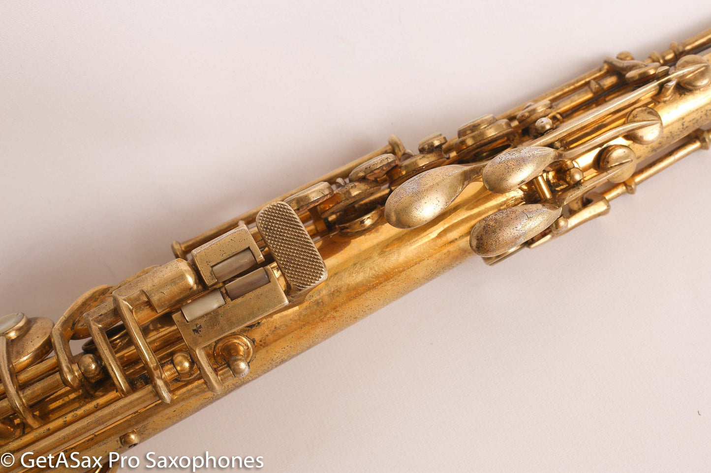 Conn New Wonder II Original Gold Plate Soprano Needs OH 178951