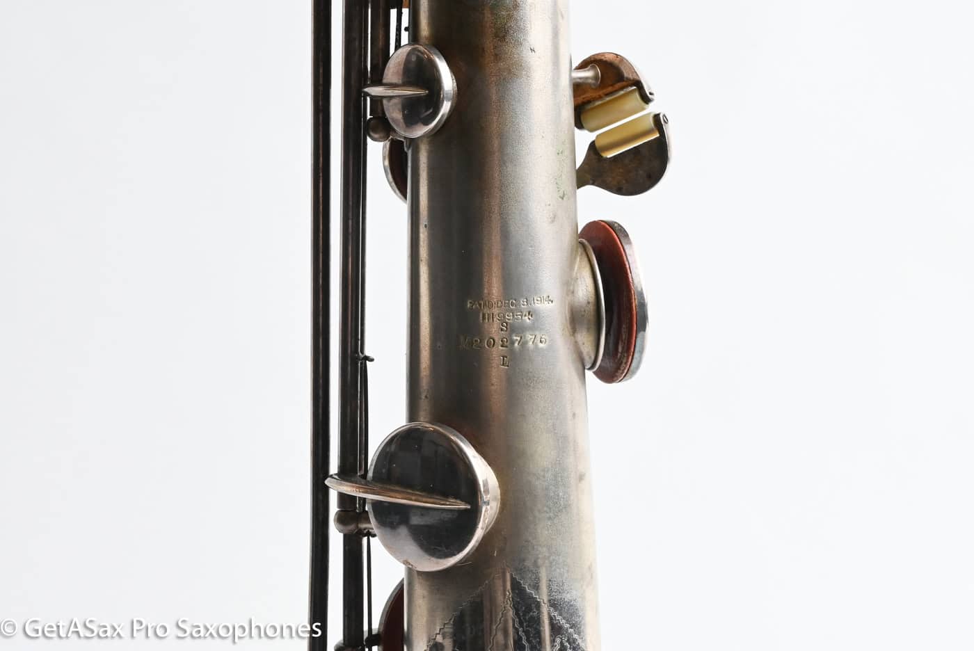 Conn New Wonder II Soprano Original Silver Plate 1928 202776 – GETASAX