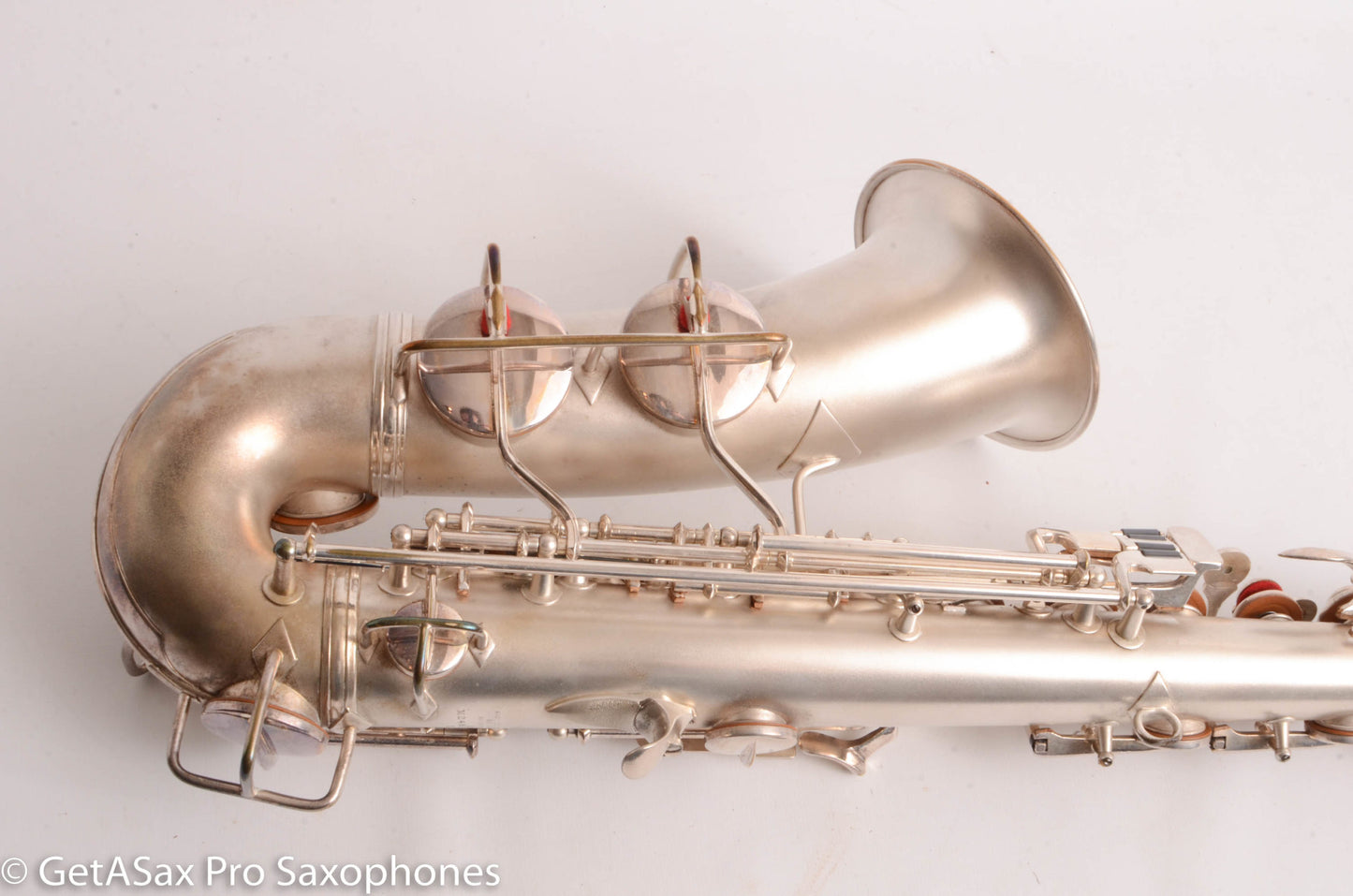 Conn 6M/NWII Transitional Alto Beautiful Original Silver Plate 248633