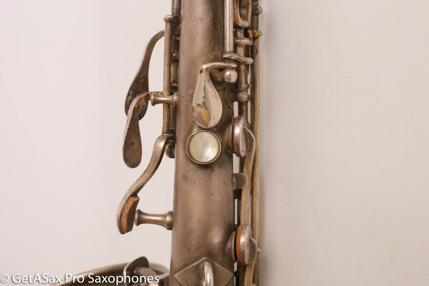 Conn New Wonder 1 Curved Soprano Excellent Condition Original Silver Plate 118598