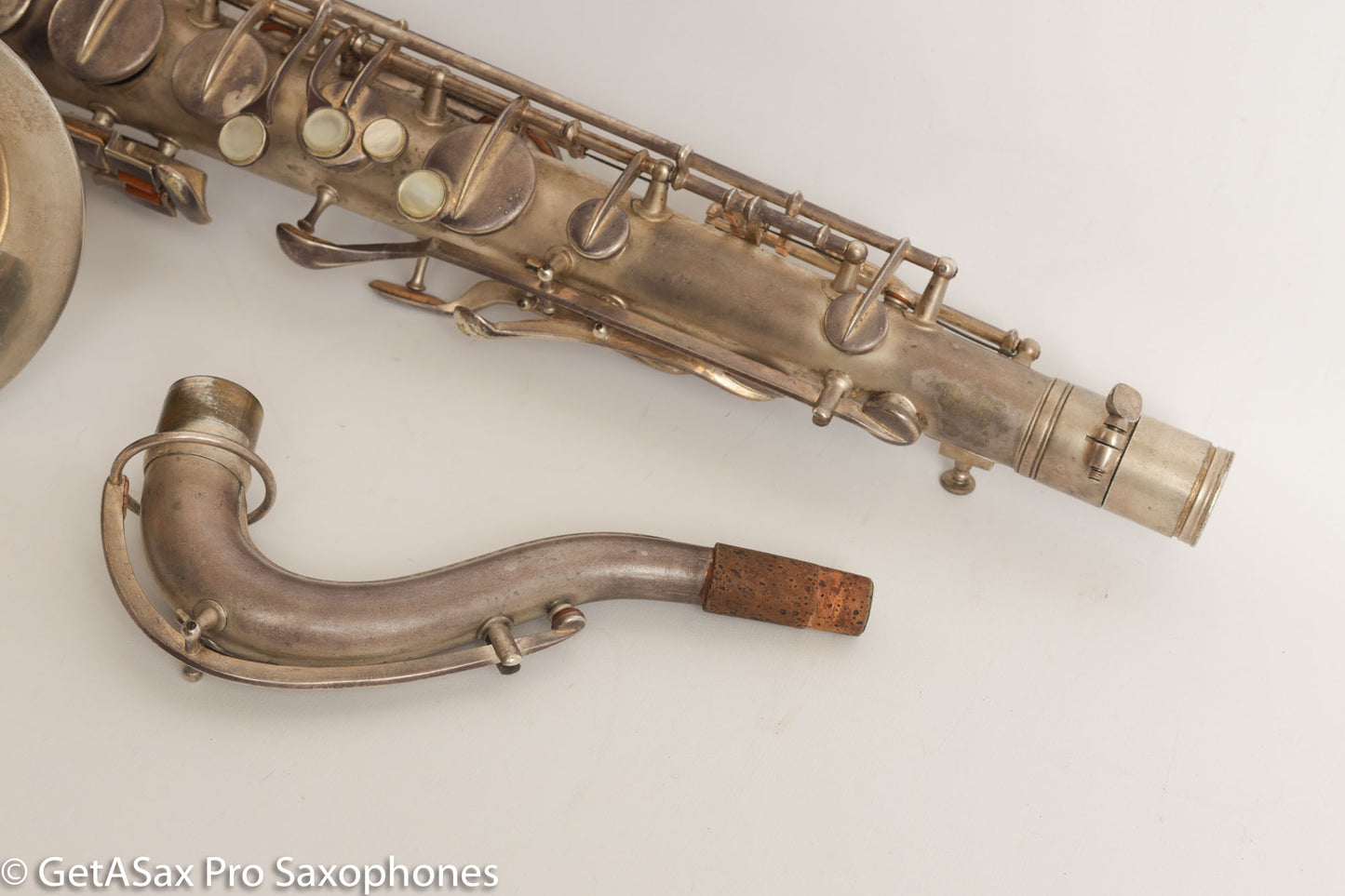 Conn Panamerican Tenor New Wonder 1 Style Original Silver