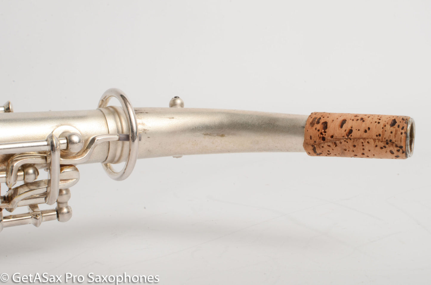 Conn Transitional 4M Curved Soprano Art Deco Silver Overhauled 220678