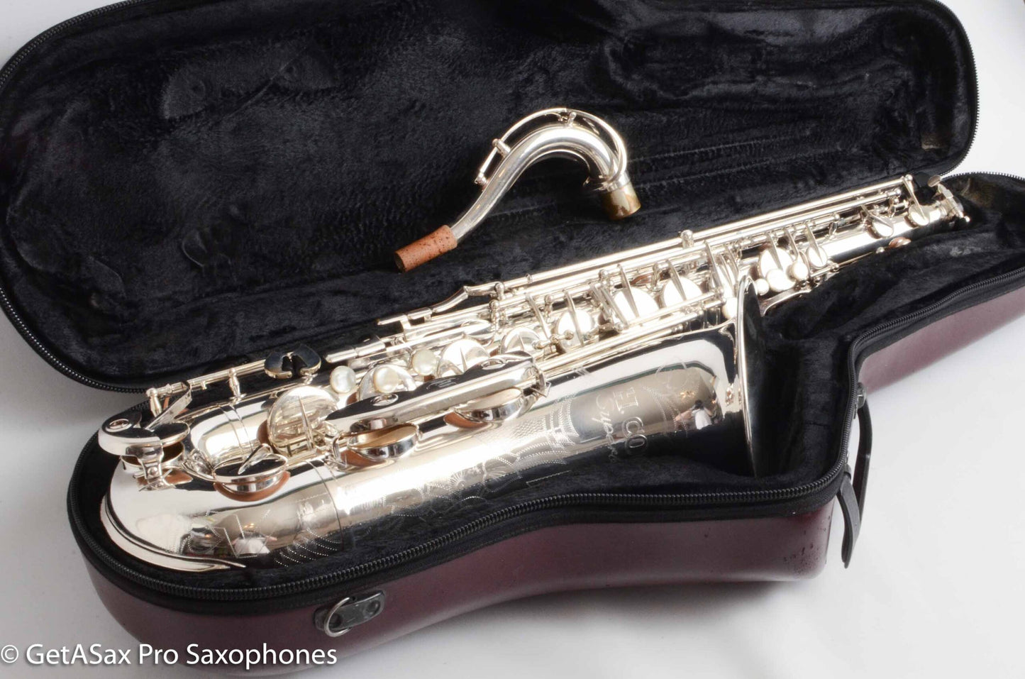 Couf Superba 1 Tenor Saxophone Original Silver Overhauled! Excellent! 65988