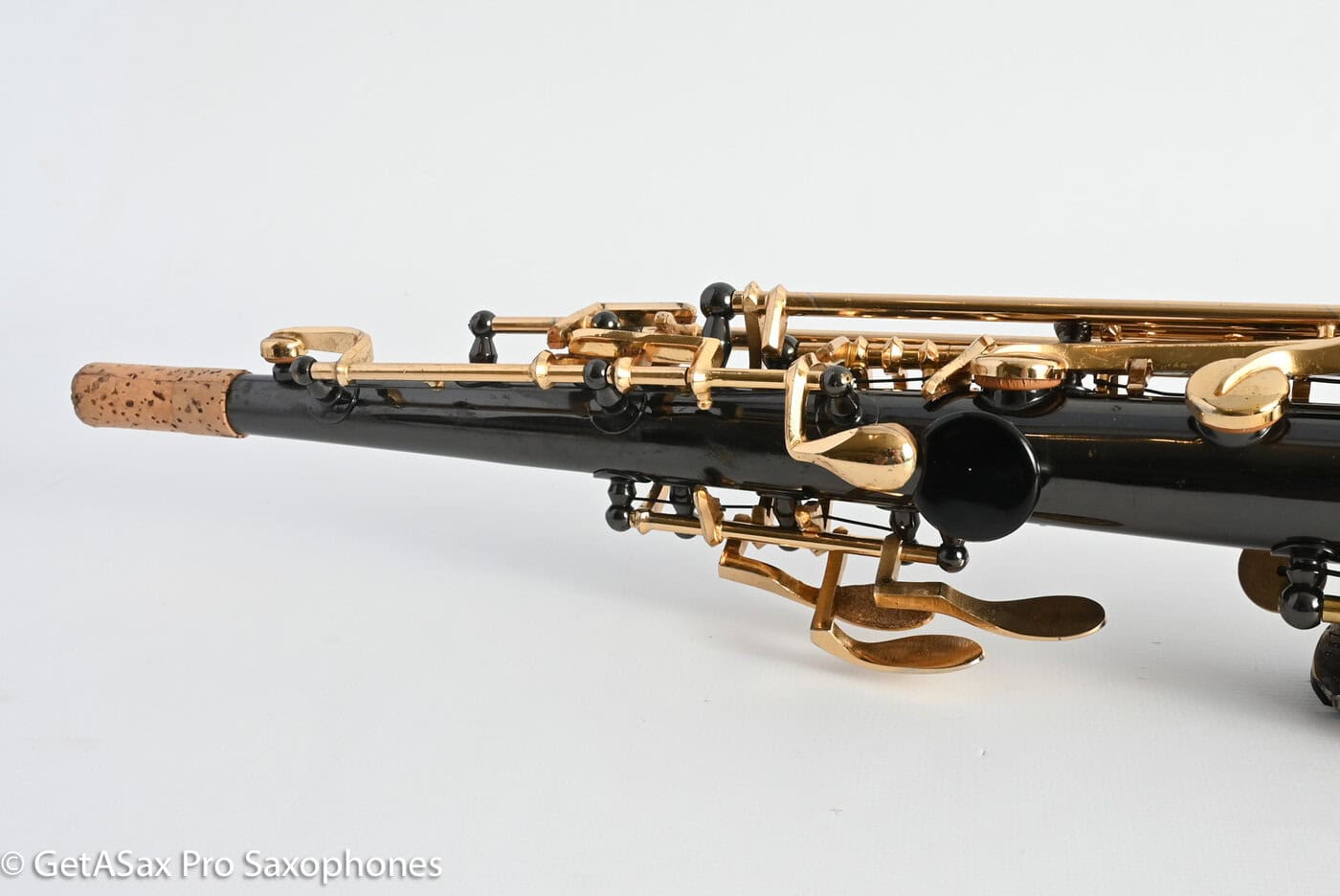 Couf Superba 2 Soprano Black Nickel Plate Gorgeous Grover Washington Era! Good Pads! 78937