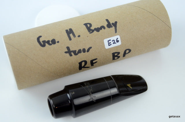 Geo. M Bundy BP 7* 105 Nice! Tenor Saxophone Mouthpiece E26