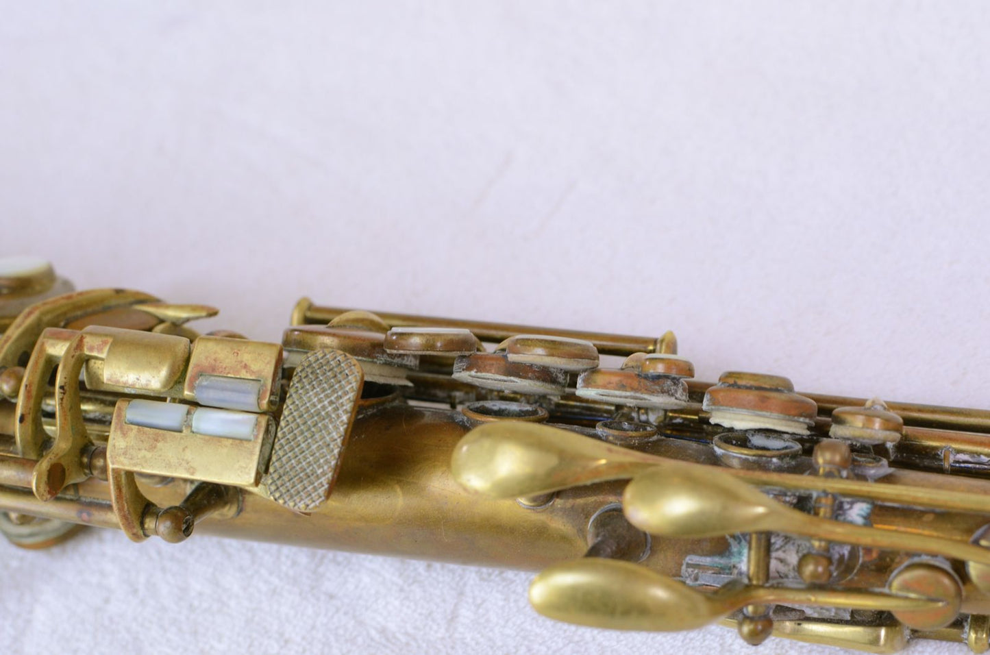 Conn New Wonder II Soprano Saxophone 154xxx Original Bare Brass