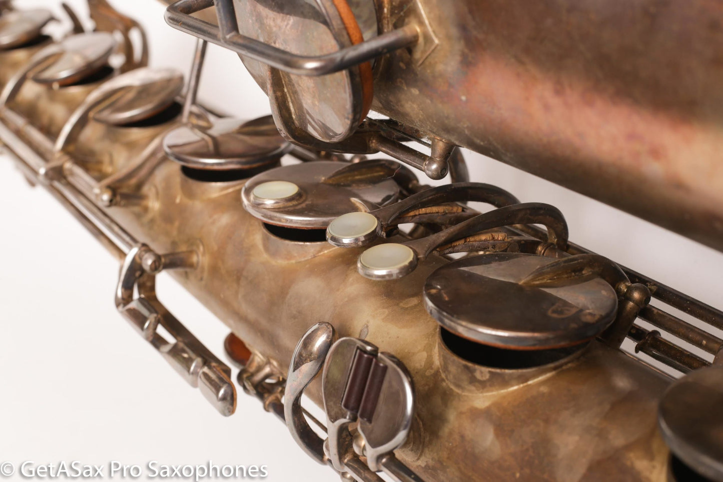 King New Voll True Baritone Original Silver Plate Near Mint Insane