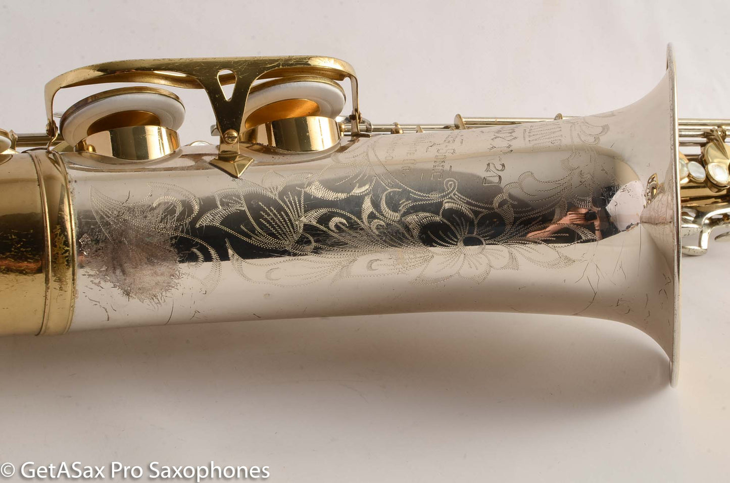 King SilverSonic Super 20 Tenor Saxophone Original Lacquer Fresh Overhaul! 418944