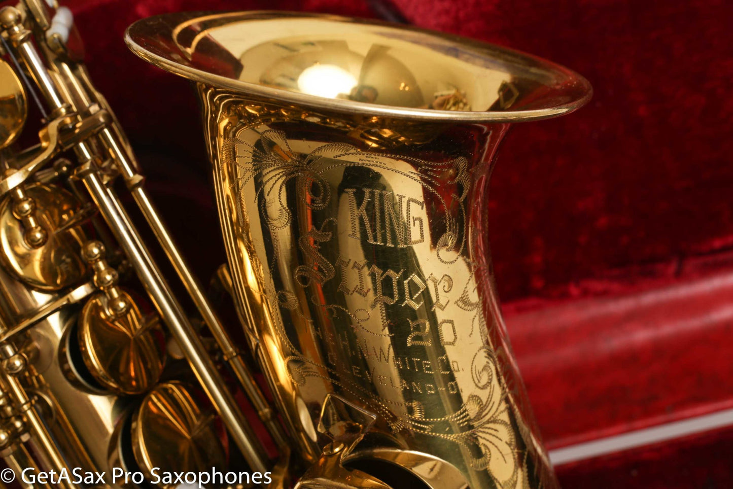 King Super 20 Alto Full Pearls Series II Original Lacquer Very Good Condition 318035