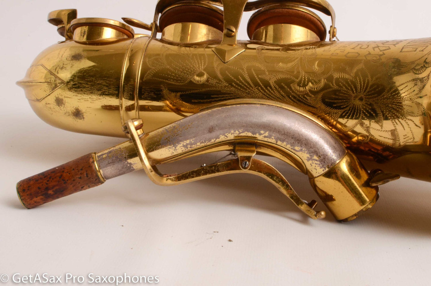 King Super 20 Alto Series II Full Pearls Original Lacquer Old Pads 318290