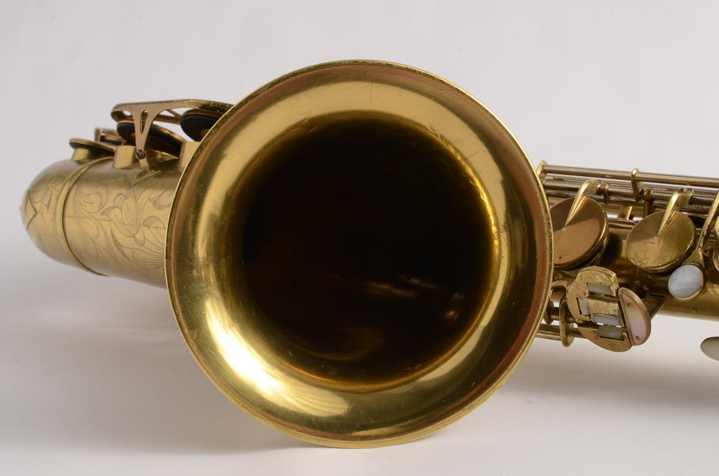 King Super 20 Tenor Original Lacquer Full Pearls Fresh Overhaul!