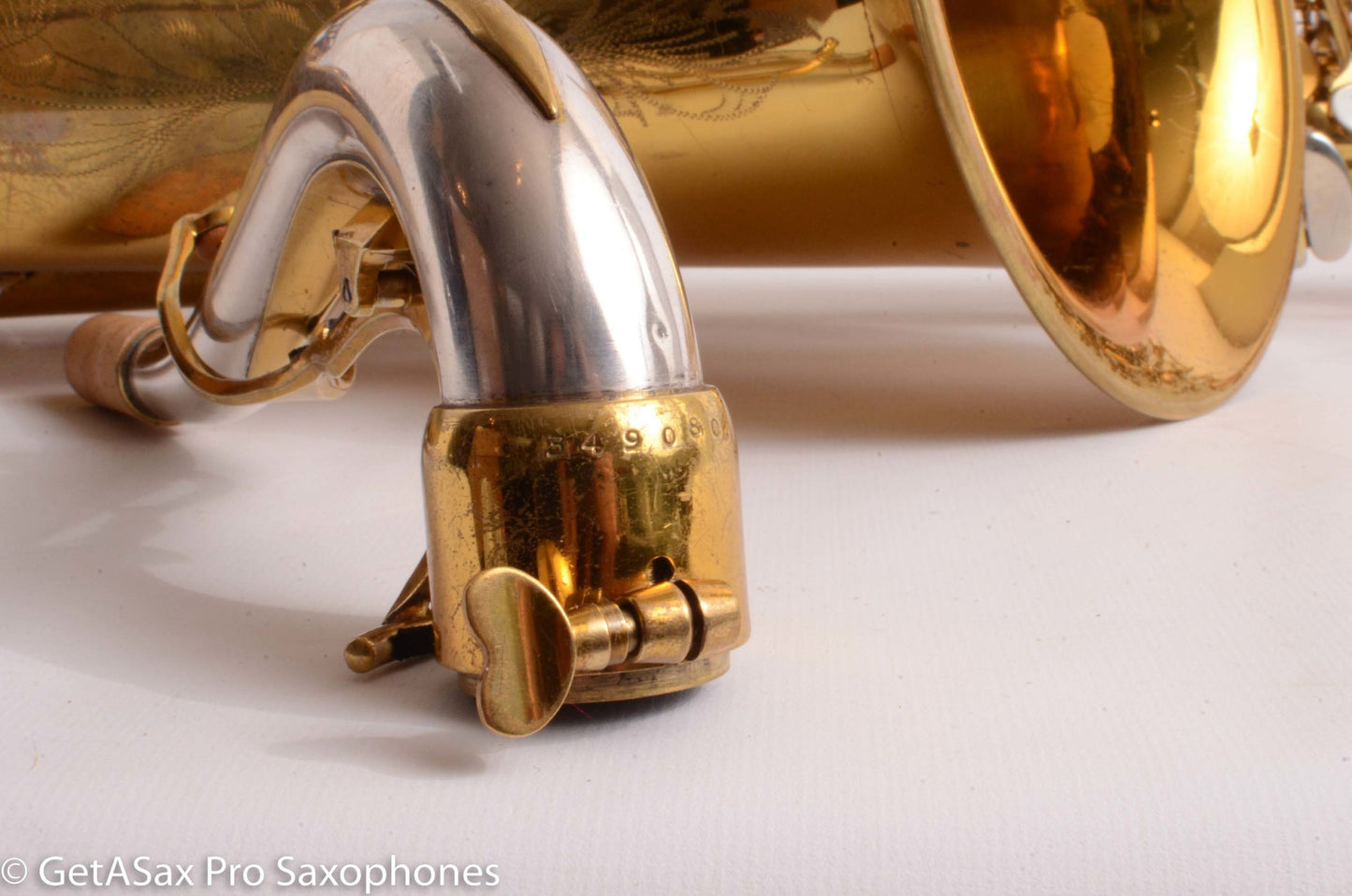 King Super 20 Tenor Original Lacquer 349080 Fresh Overhaul Excellent!