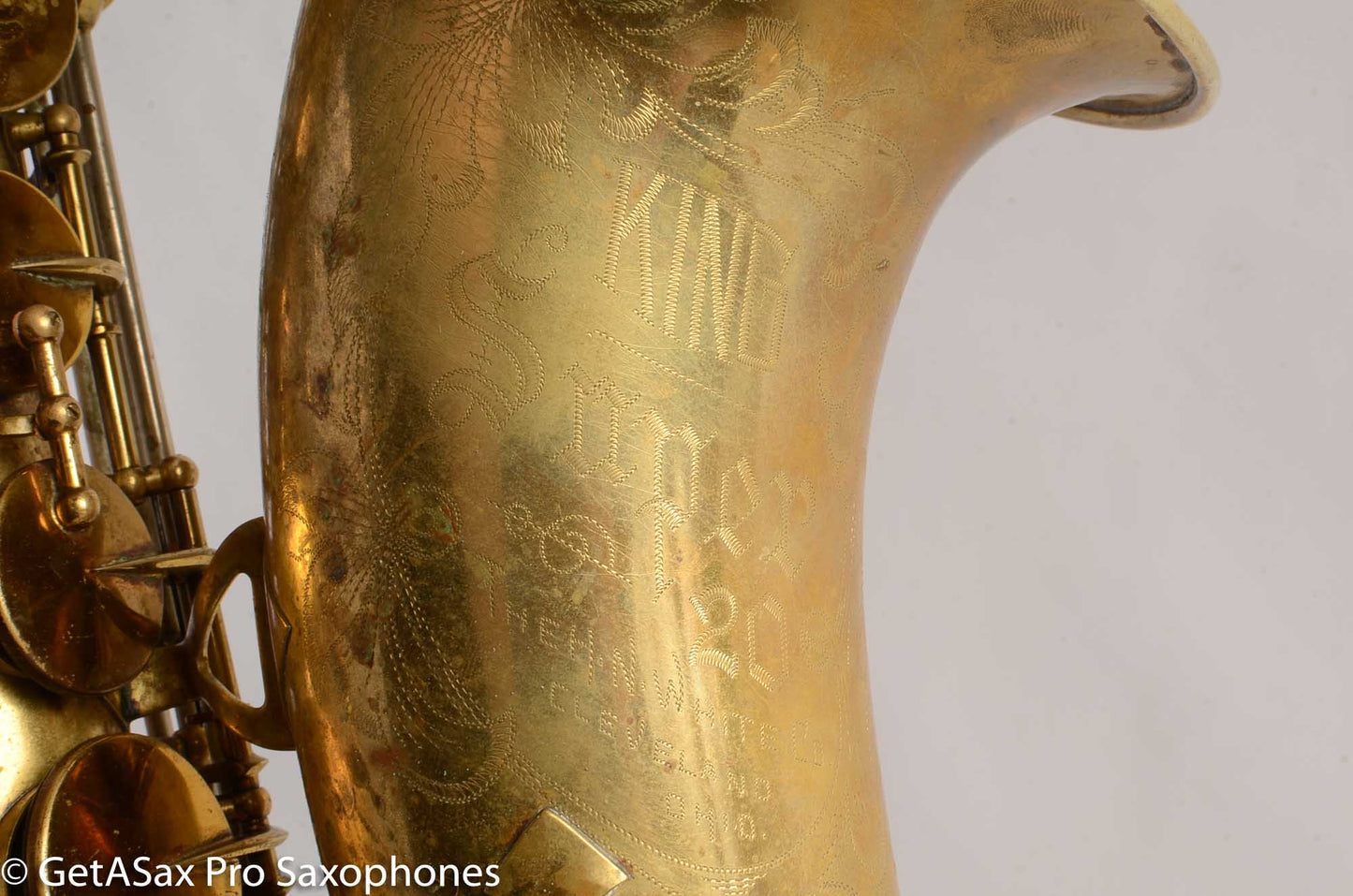 King Super 20 Tenor 298061 Series 1a Full Pearls Original Lacquer (mostly gone) Recent Overhaul