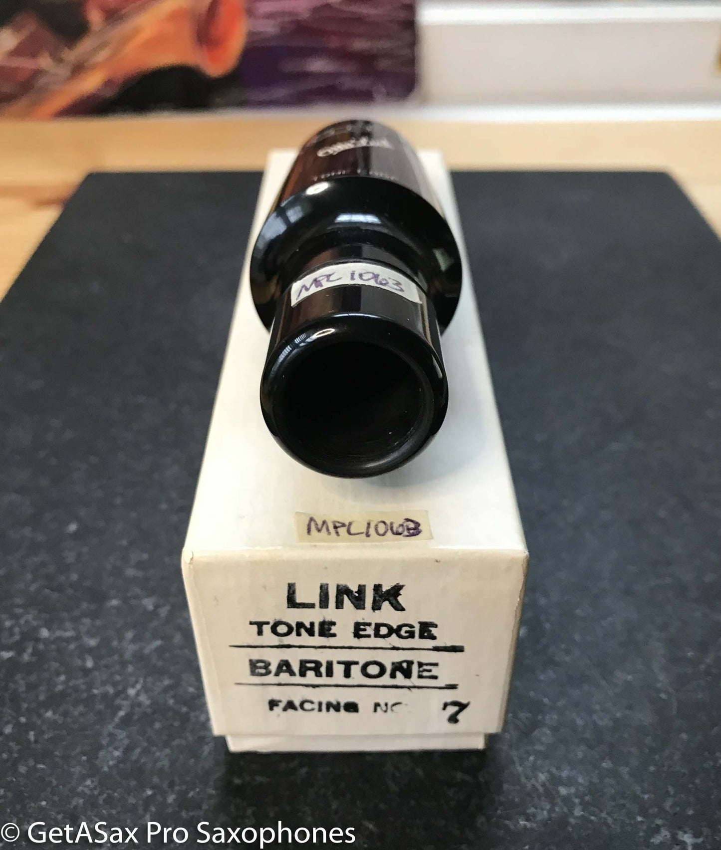 Otto Link Tone Edge Slant Baritone Saxophone Mouthpiece 7 New Old Stock! MPC1063