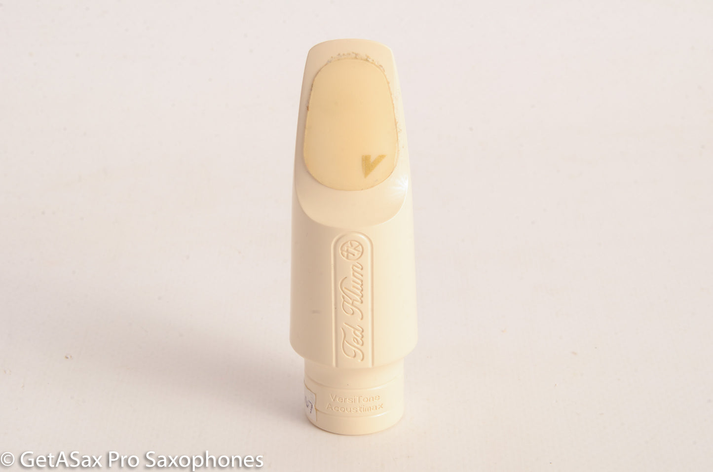 Ted Klum VersiTone Acoustimax 5 Alto Saxophone Mouthpiece Ivory MPC1067