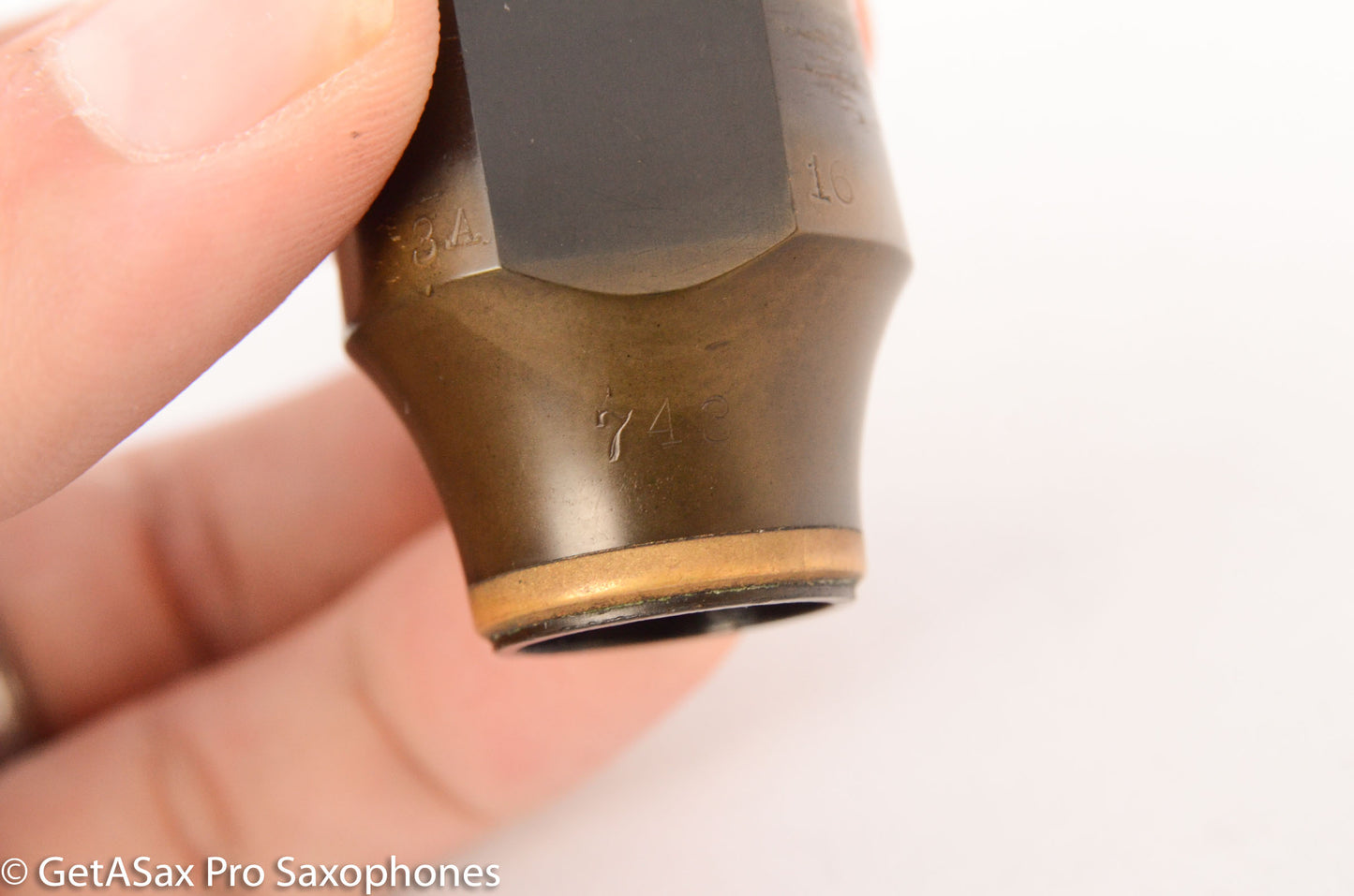 MC Gregory Model A 3A 16 Alto Saxophone Mouthpiece Gorgeous MPC1078
