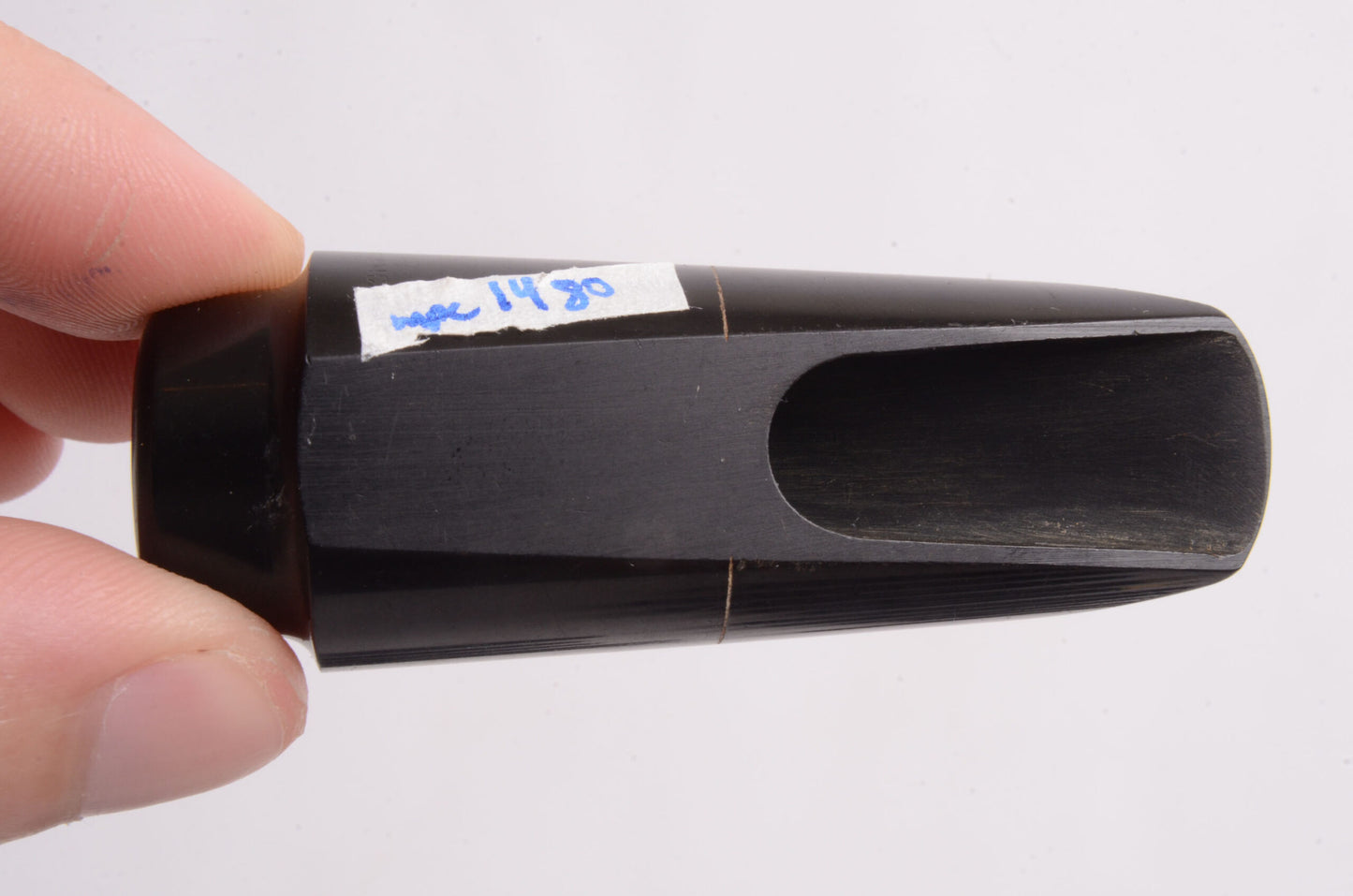 George F Bundy (French) Hard Rubber Soprano Mouthpiece - Great! .049" MPC1480