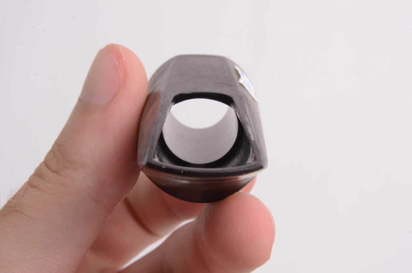 King Equa-Tru Alto Mouthpiece 1930's? Hard Rubber Dark Player MPC1482