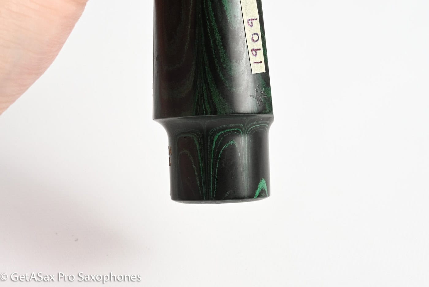 Ted Klum Florida Model 6* .096 Green Marbled Tenor Saxophone Mouthpiece MPC1908