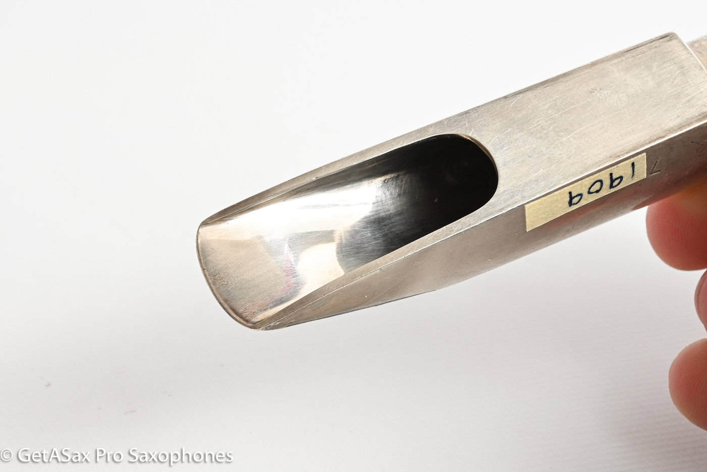 Ted Klum FocusTone Solid Silver Handcrafted 7 .101 Tenor Saxophone Mouthpiece w/ Ligature and Cap MPC1909