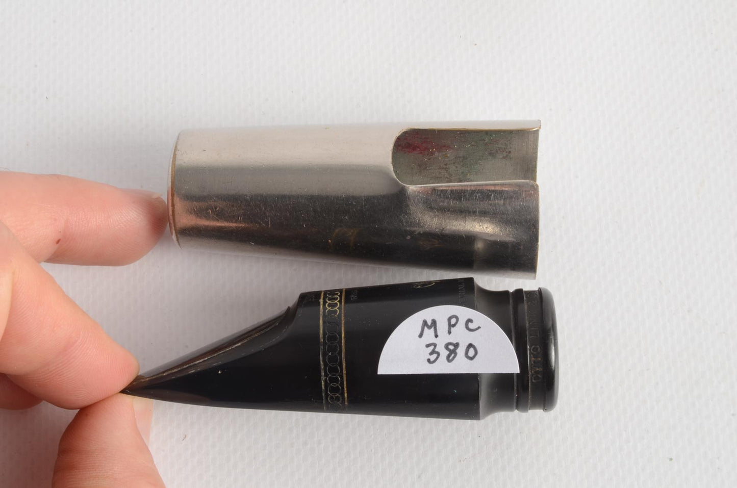 Otto Link Slant NY Eburnated Bar 4* Alto Saxophone Mouthpiece MPC380