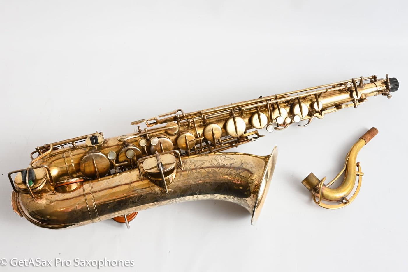 Martin Handcraft Tenor Original Gold Plate Beautiful! 71585