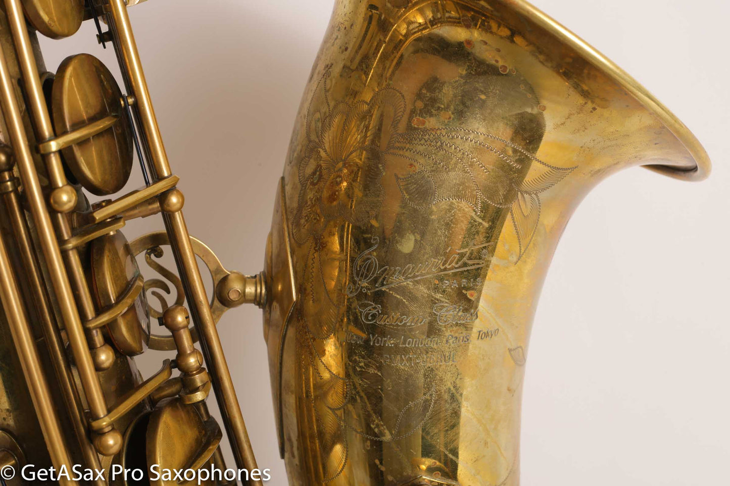 P Mauriat Unlacquered Tenor Saxophone PMXT 66R-UL