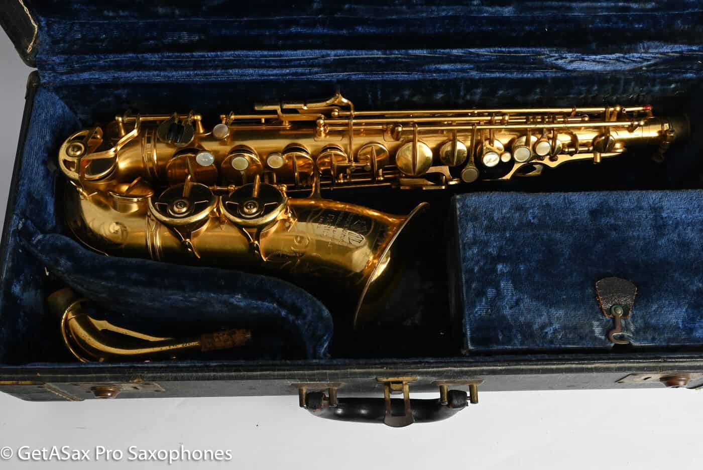 SML Rev D (Gold Medal 1) Alto All Original Permagold Plate Rare!