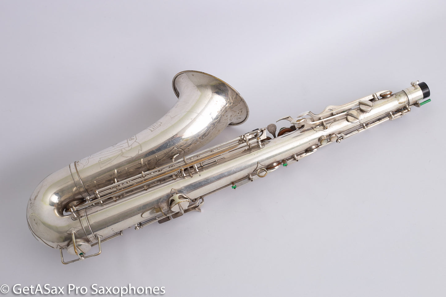SML Super 46 Tenor Rare! Original Silver Plate Overhauled Good Condition 5117