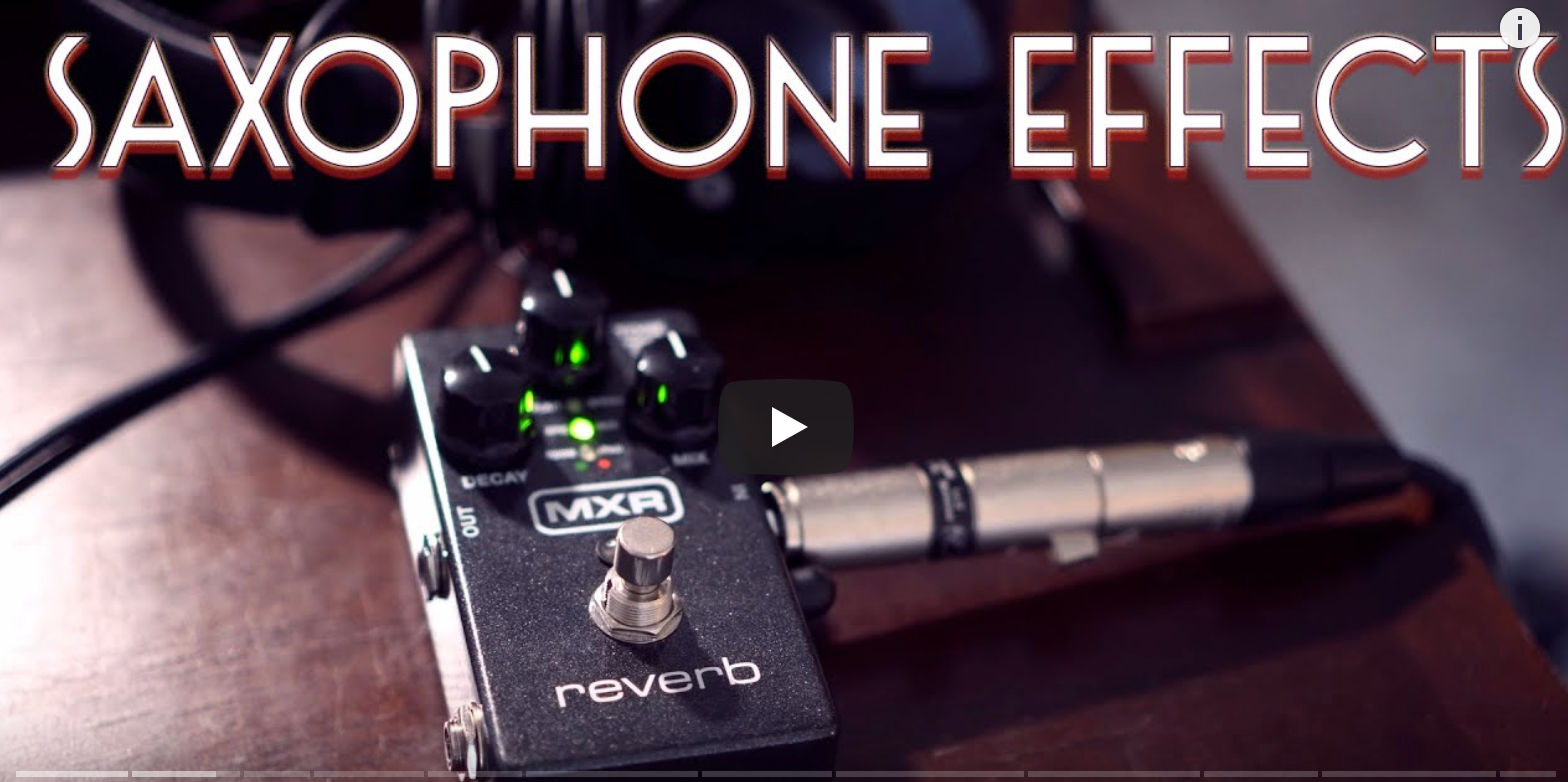 MXR M300 Digital Reverb Pedal for Saxophone – GETASAX