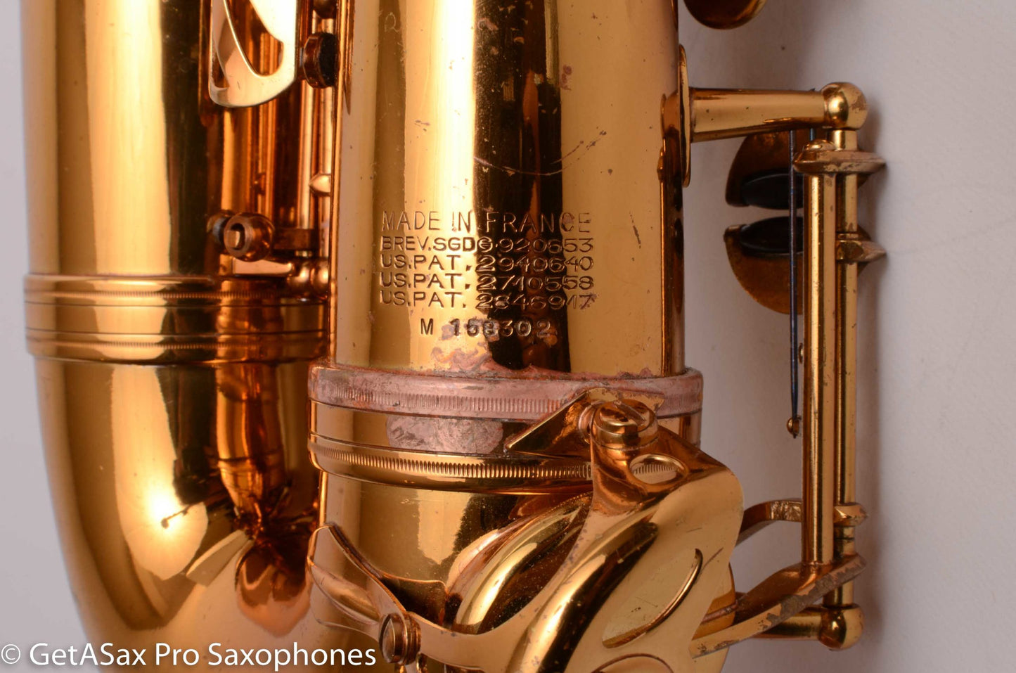 Selmer Mark VI Alto 1968 Original Lacquer No Past Damage Bill Singer Overhaul Excellent! 158302