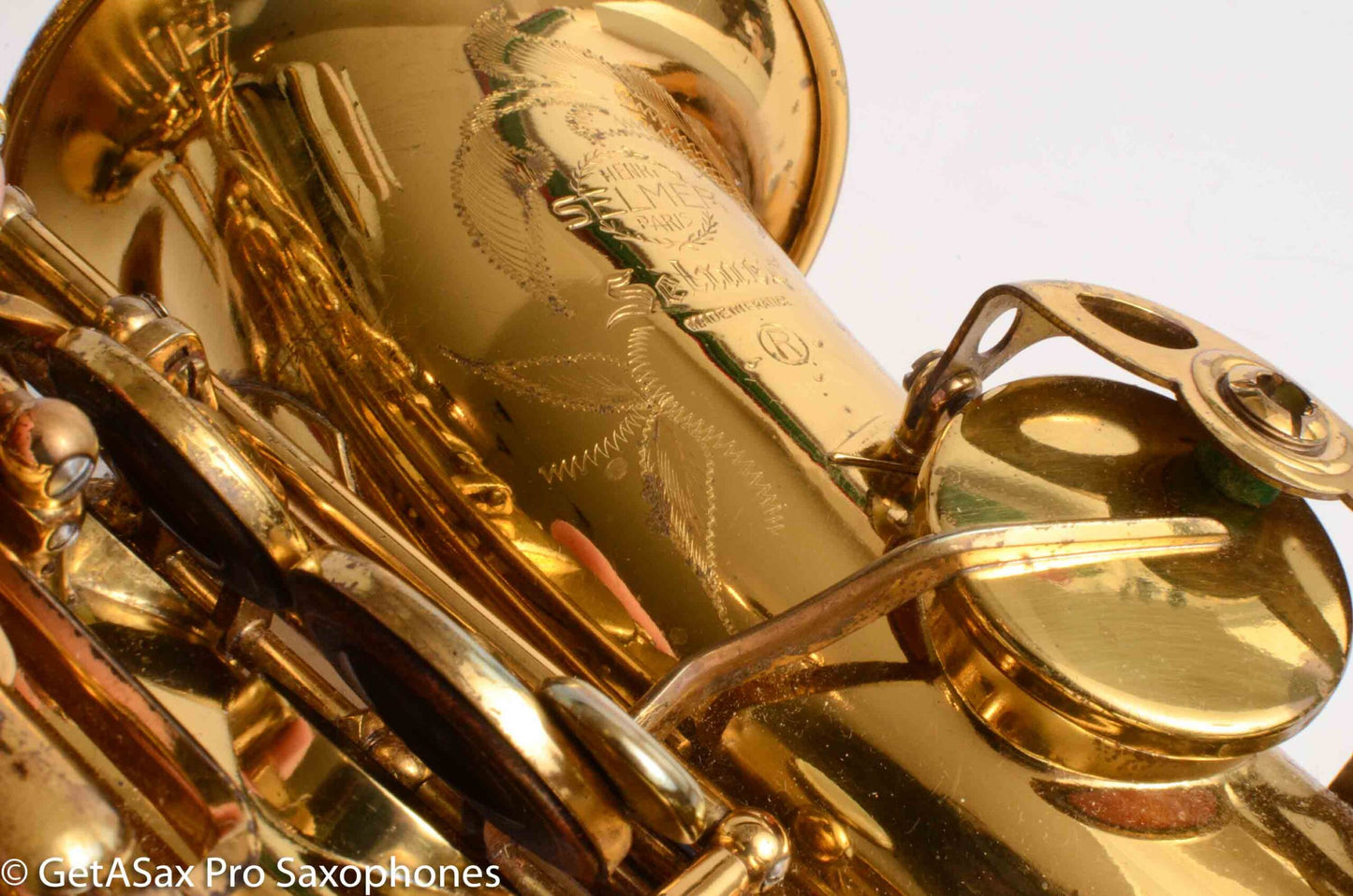 Selmer Mark VI Alto Original Lacquer Good Condition Old Pads Relacquered Neck 197380