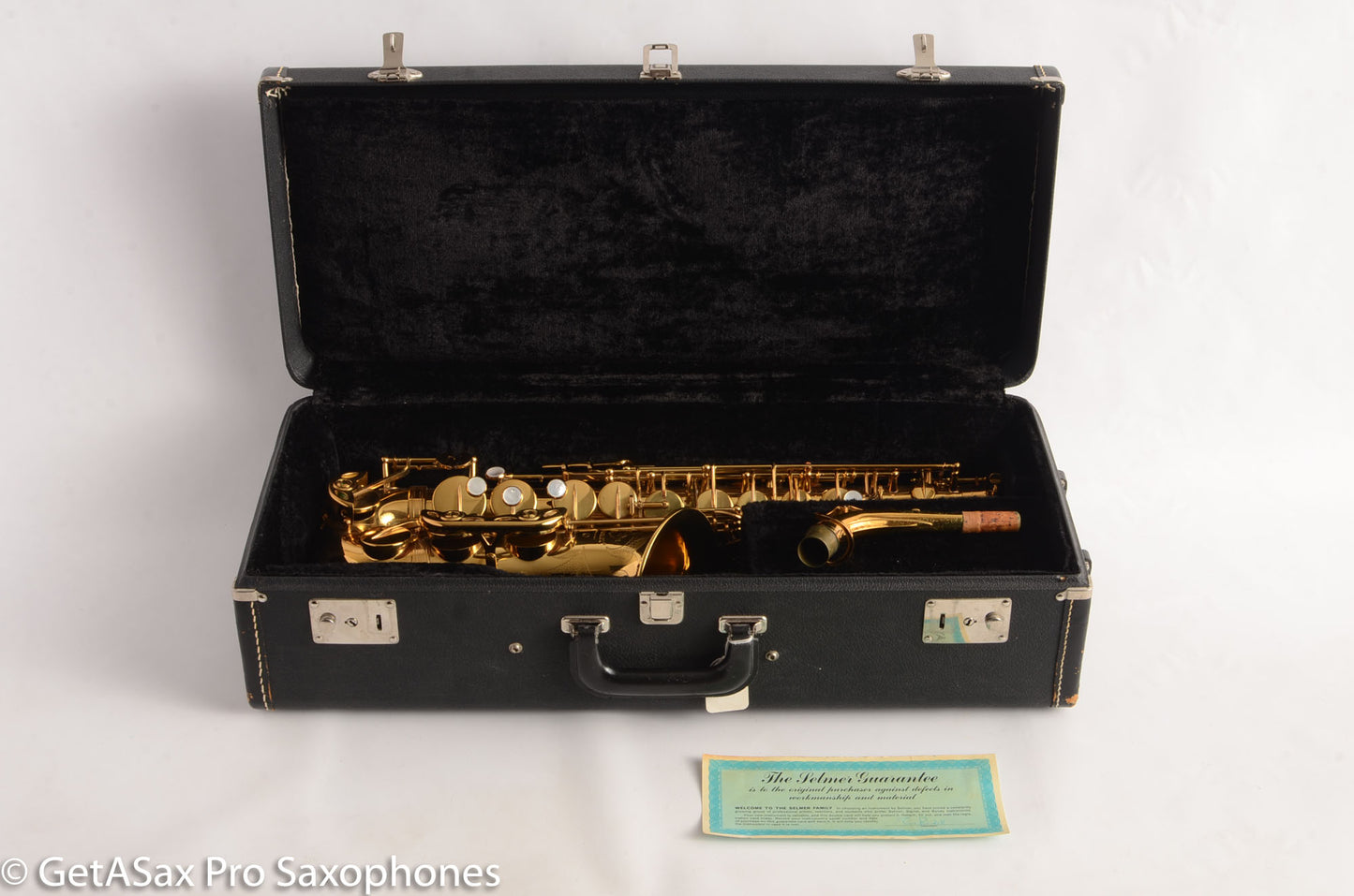 Selmer Mark VI Alto Saxophone 1973 Near Mint Original Lacquer Original Pads 216700