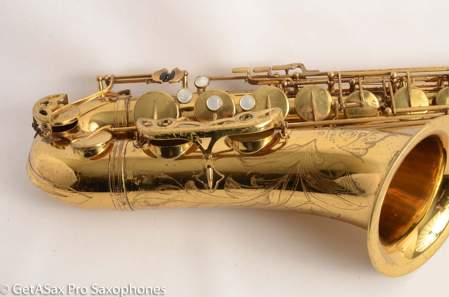 Selmer Mark VI Tenor Saxophone Original Lacquer American Engraved Just Overhauled Plays Effortlessly 195xxx