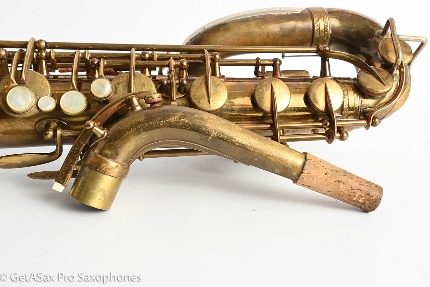 Selmer Super Sax Baritone Relacquer Recent Full Repad Good Condition 14999
