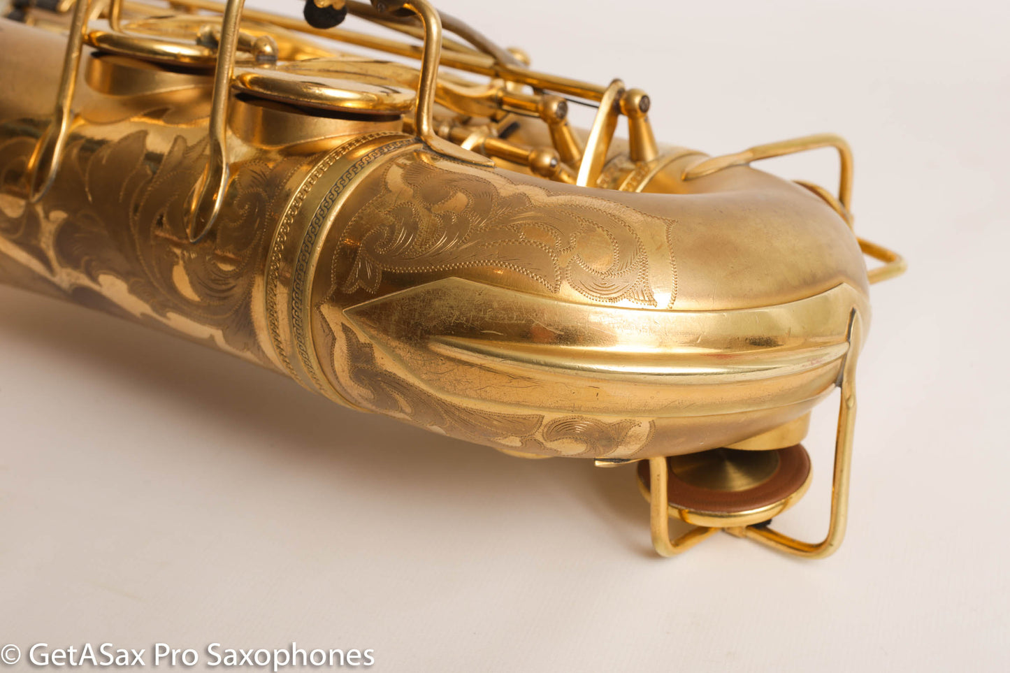 Selmer Super Sax Cigar Cutter Alto Saxophone Original Gold Plate Fresh Overhaul! 17618