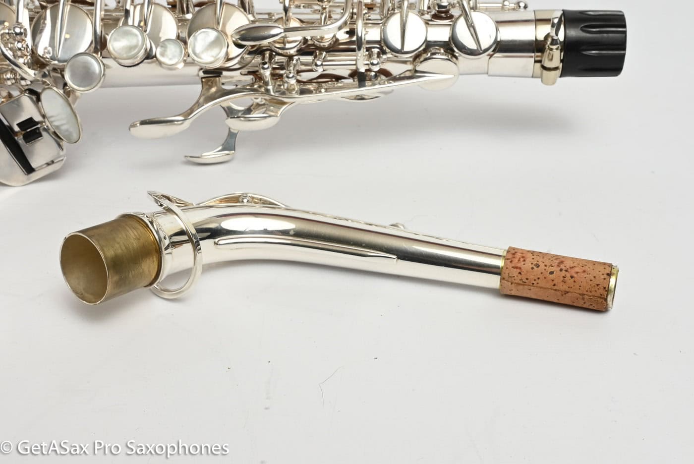 Selmer Supreme Professional Alto Silver Plated Near Mint + Setup 826147