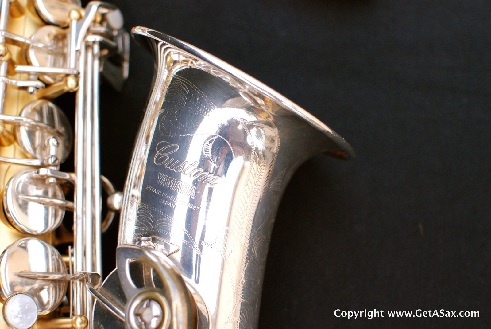Yamaha YAS-875 Custom Alto Saxophone Silver – GETASAX